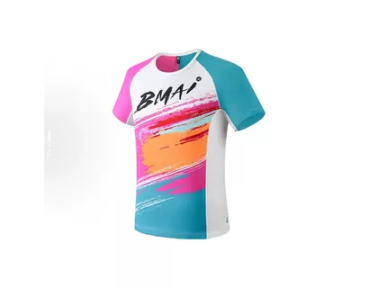 Футболка Bmai мужская разноцветная бирюзовая