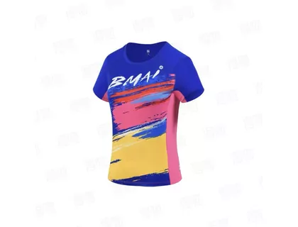 Футболка Bmai женская разноцветная синяя
